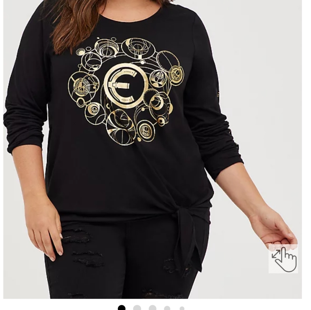 Marvel eternal knot side top. Sz 4